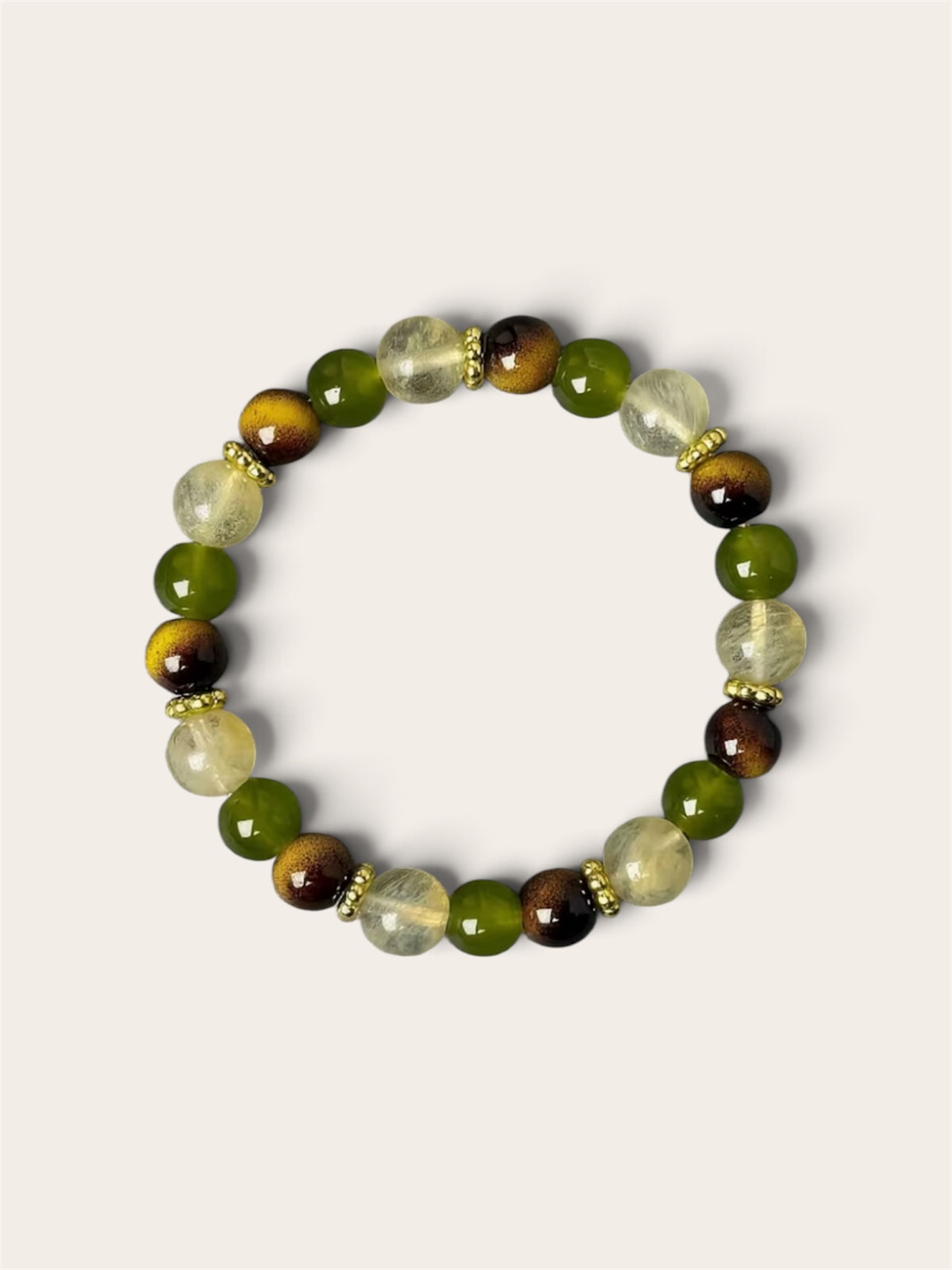 Green treasure bracelet