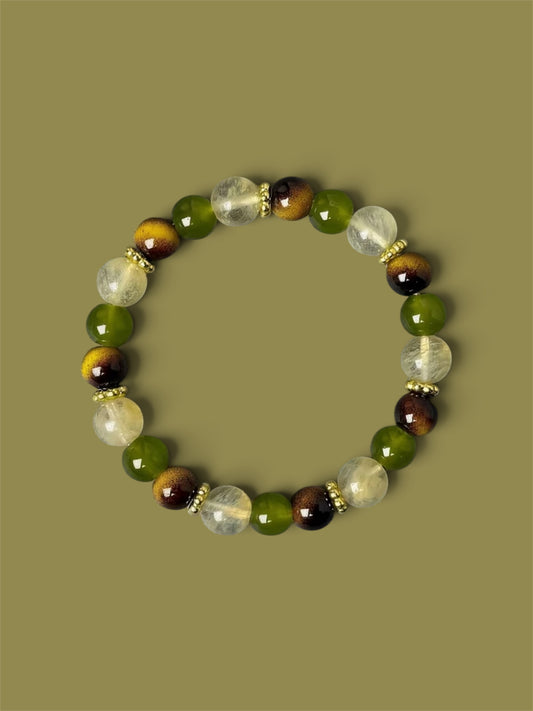 Green treasure bracelet